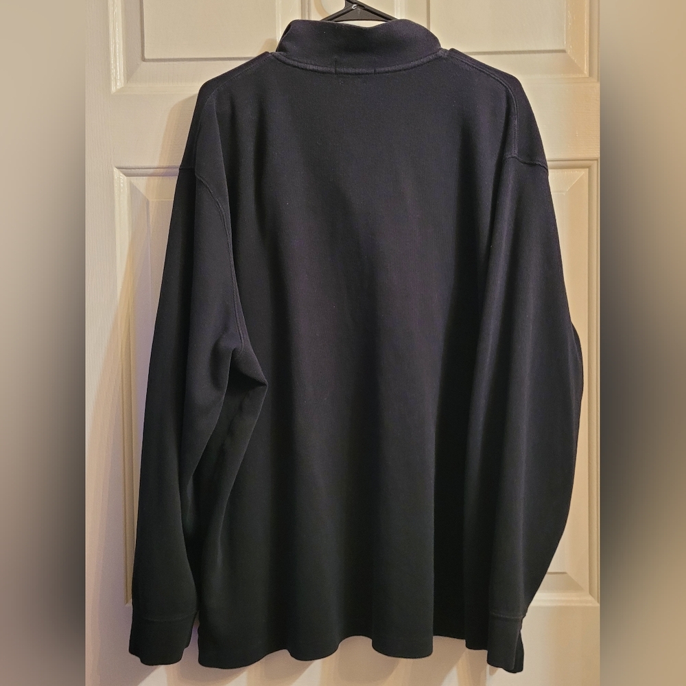 Polo Ralph Lauren Estate Rib Half-Zip Pullover Black - Picture 3 of 6